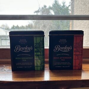 Bewley's Irish Breakfast and Afternoon Tea Tin Set-Tea Not Included